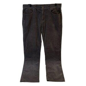 Michael Kors Mens Gray Parker Corduroy Pants Size 34  EUC Stretch RW10332